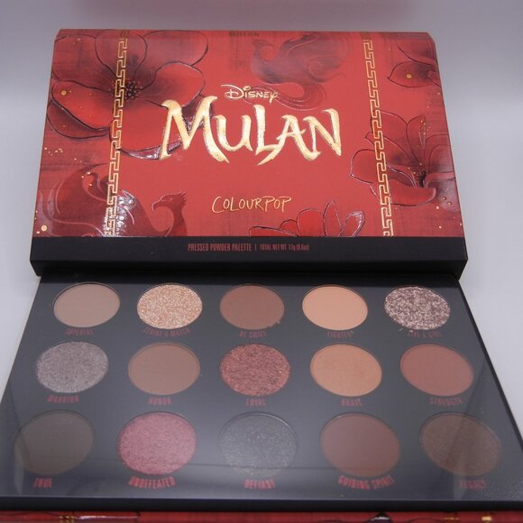 BD 2 for 40$ - NEW Colourpop Mulan palette - Picture 1 of 2